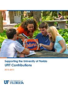 2012-2013 UFIT Contributions Report Cover